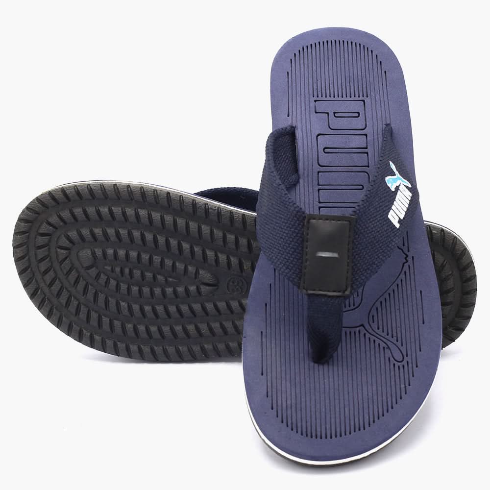 Men's Slipper - Blue, Men's Slippers, Chase Value, Chase Value