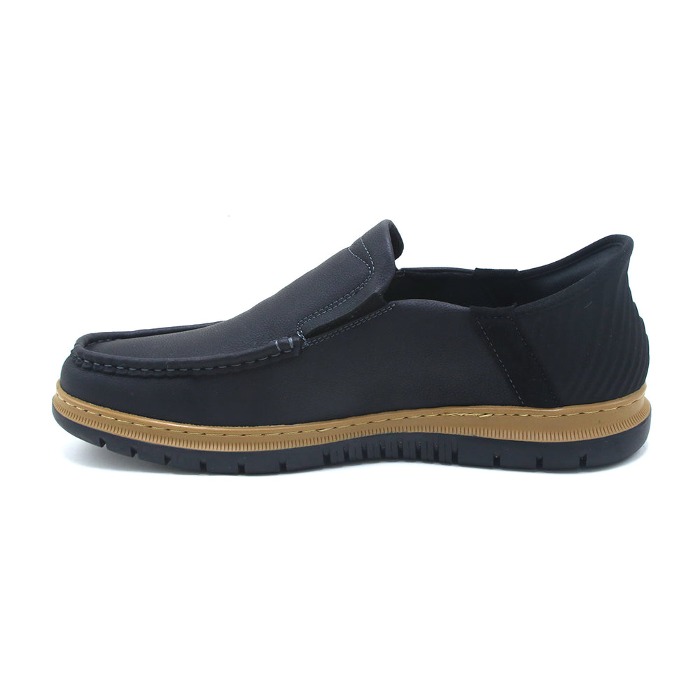 Mark Fairwale Extra Soft Slip On Casual Shoes - Black, Men's Casual Shoes, M&F, Chase Value
