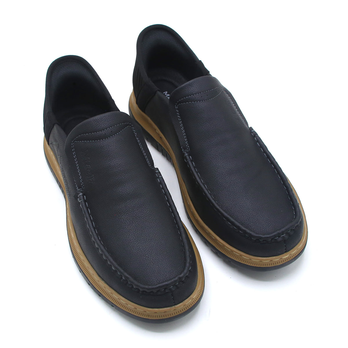 Mark Fairwale Extra Soft Slip On Casual Shoes - Black, Men's Casual Shoes, M&F, Chase Value