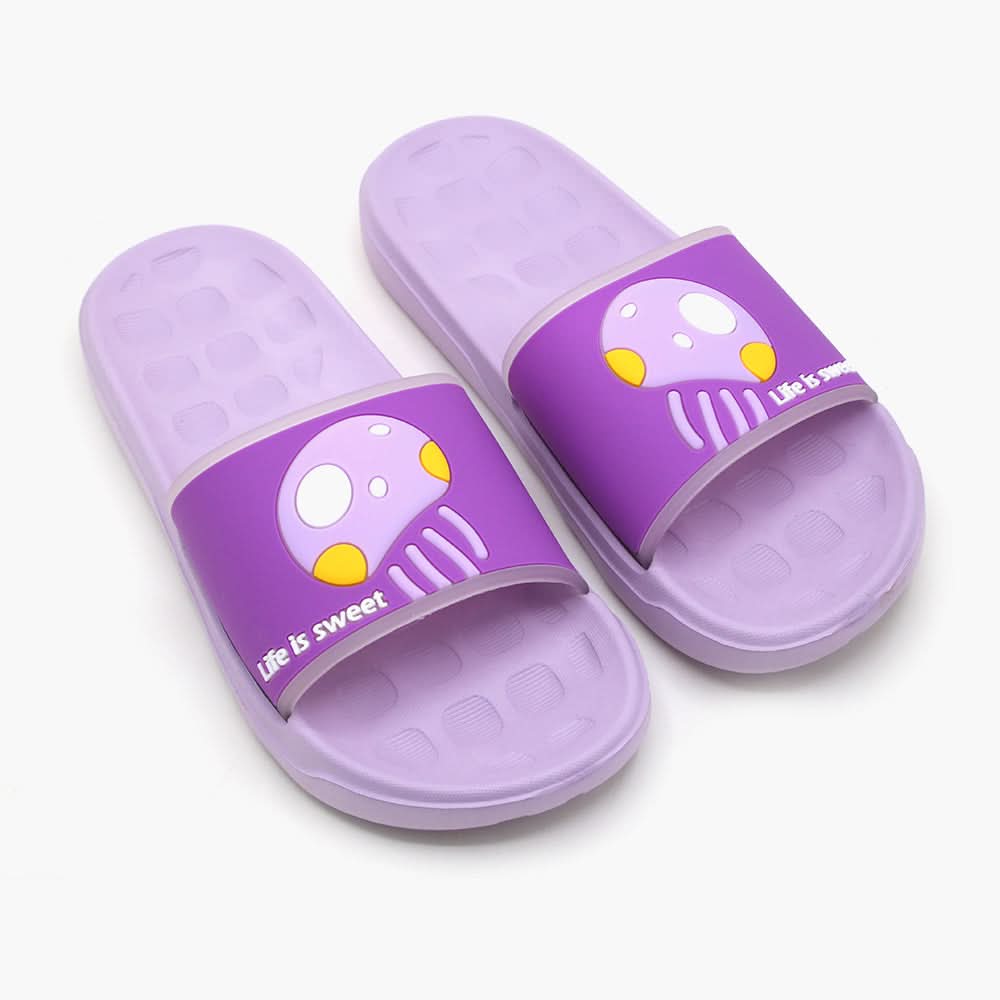 Women's Slider - Purple, Women Slippers, Chase Value, Chase Value