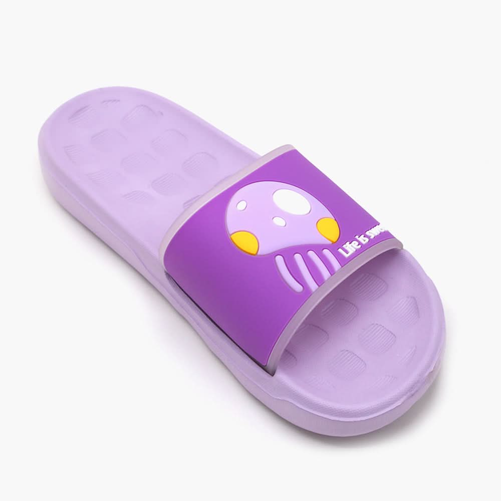 Women's Slider - Purple, Women Slippers, Chase Value, Chase Value