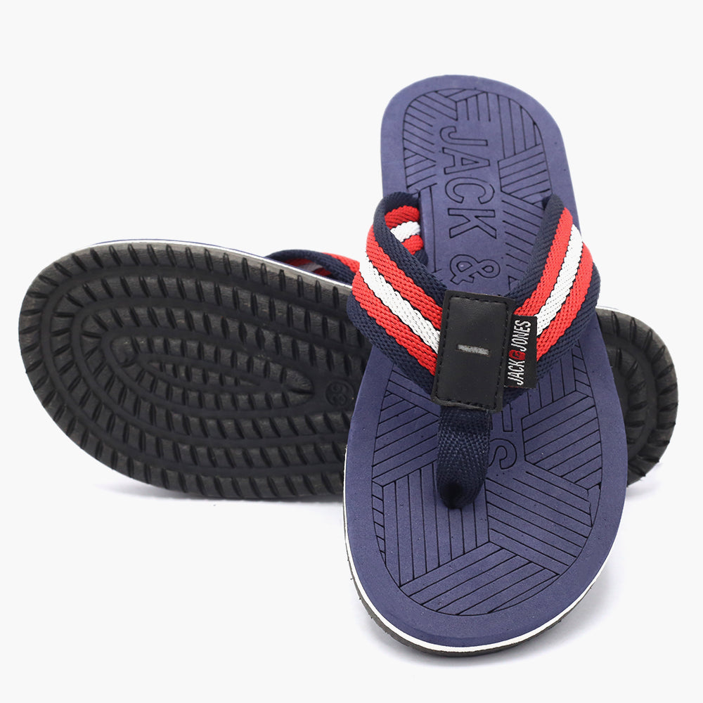 Men's Slipper - Blue, Men's Slippers, Chase Value, Chase Value