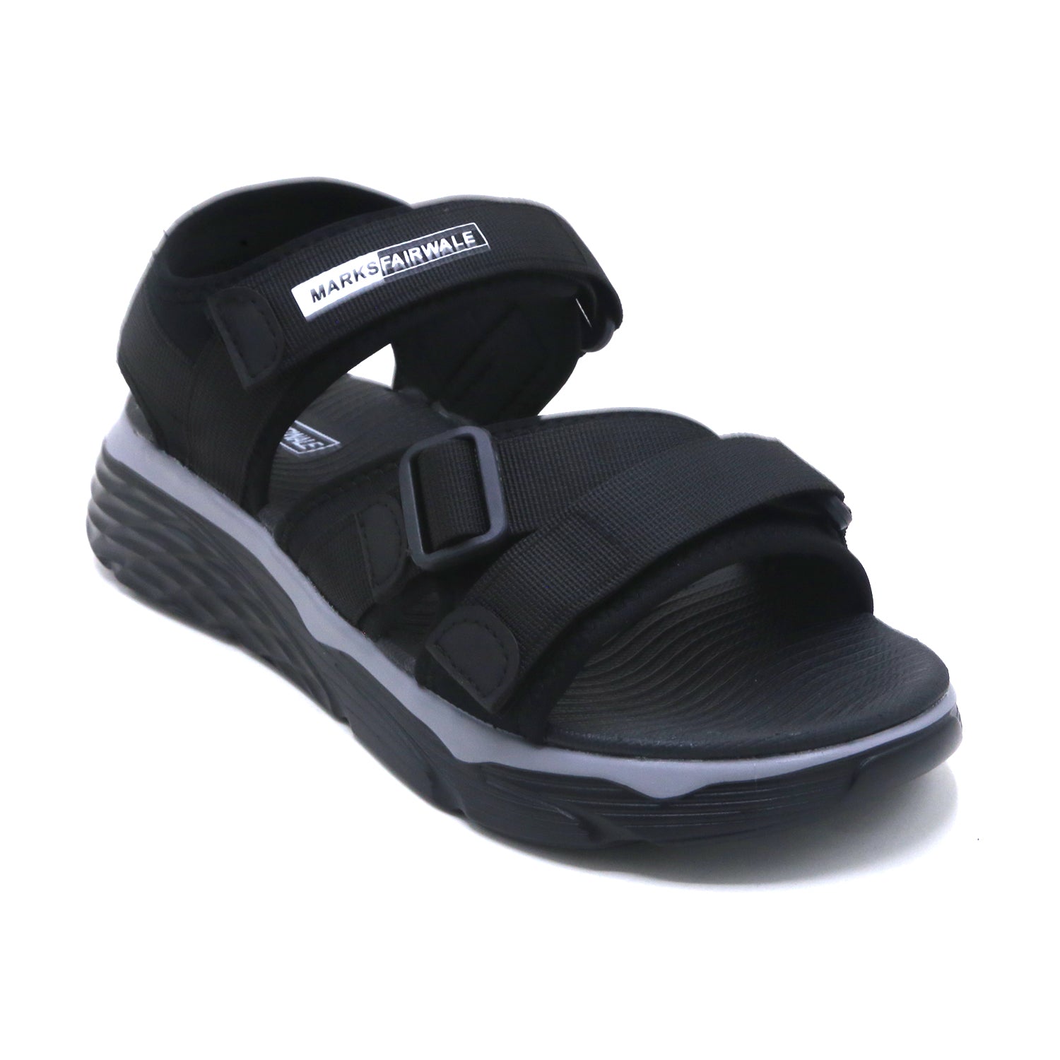Men's Sandal -  Black, Men's Sandals, Chase Value, Chase Value