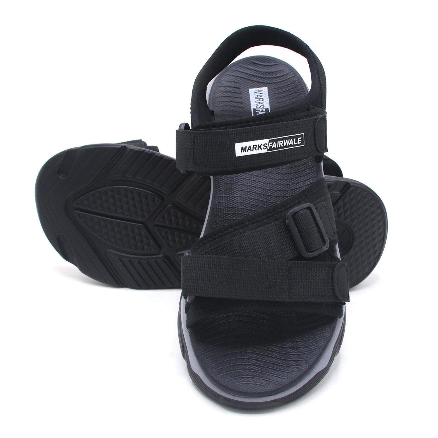 Men's Sandal -  Black, Men's Sandals, Chase Value, Chase Value