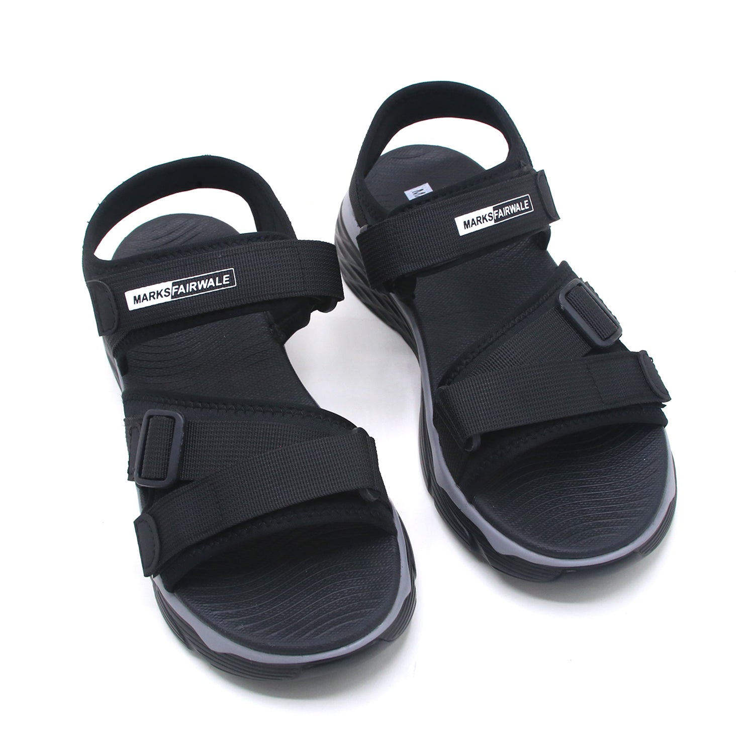 Men's Sandal -  Black, Men's Sandals, Chase Value, Chase Value