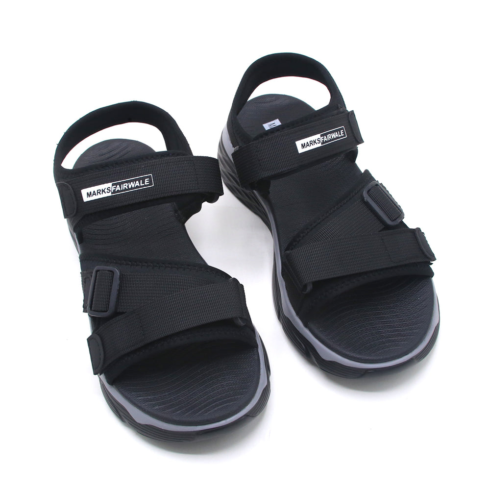 Men's Sandal -  Black, Men's Sandals, Chase Value, Chase Value