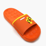 Women's Slider - Orange, Women Slippers, Chase Value, Chase Value