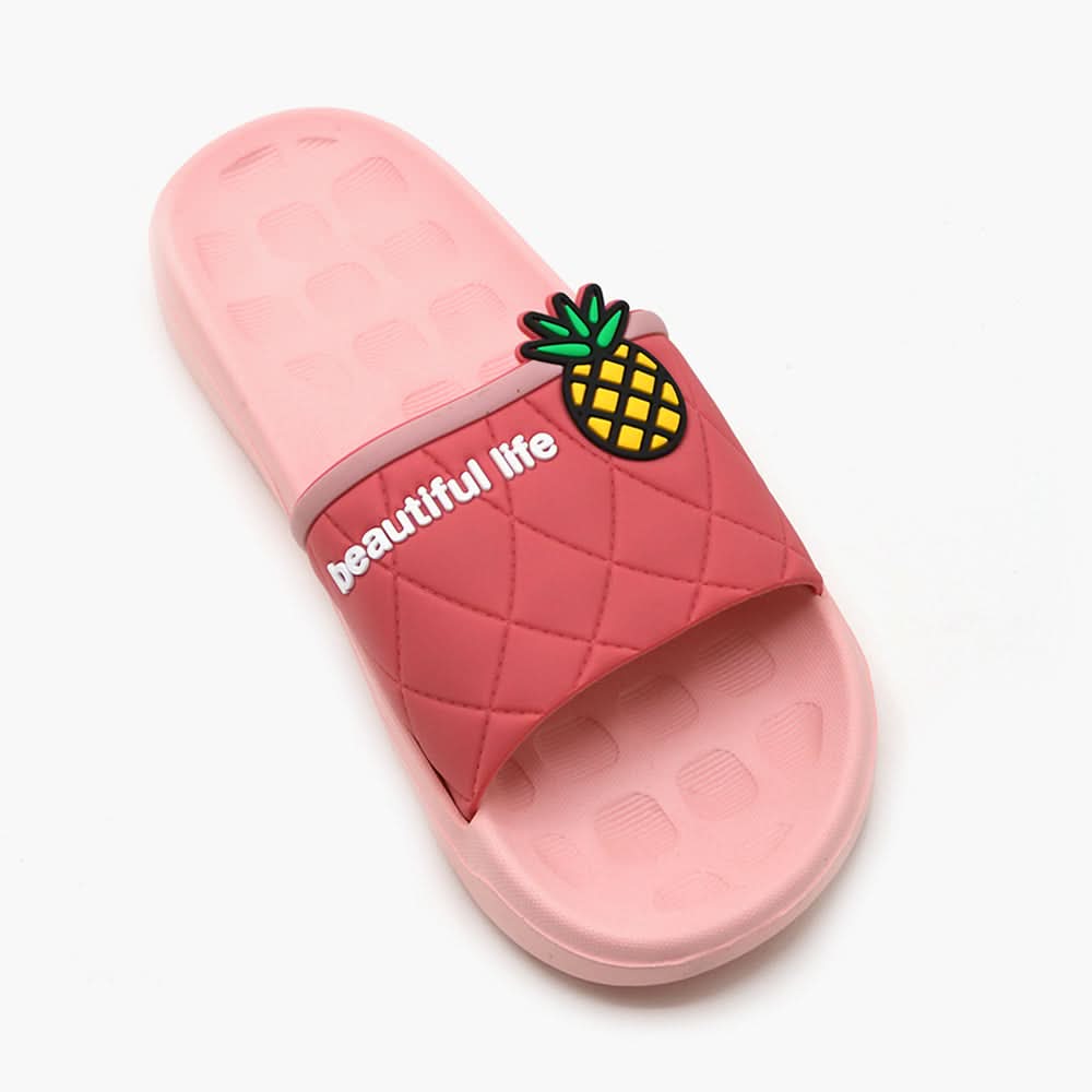 Women's Slider - Pink, Women Slippers, Chase Value, Chase Value