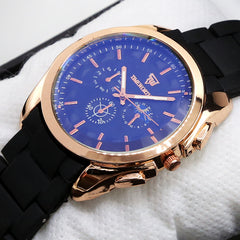 Men's Watch - Copper & Black