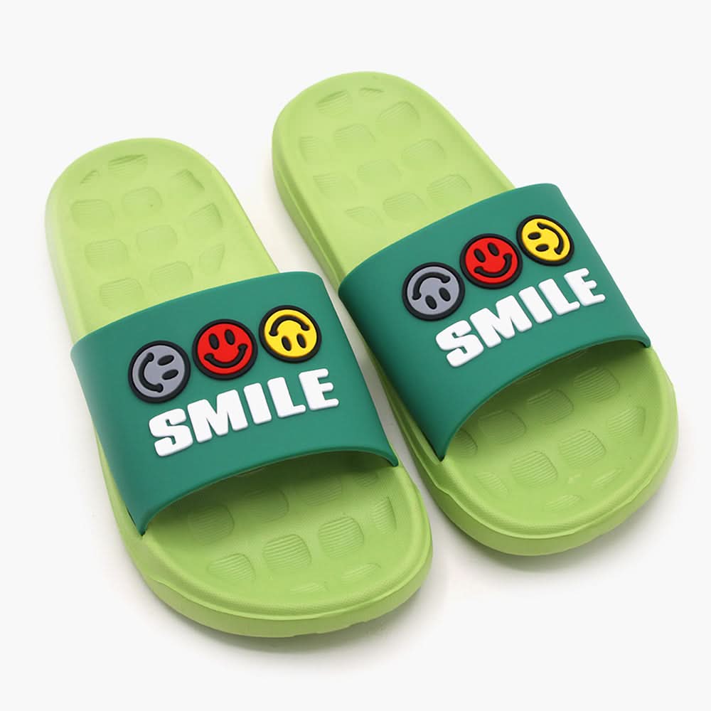 Women's Slider - Green, Women Slippers, Chase Value, Chase Value