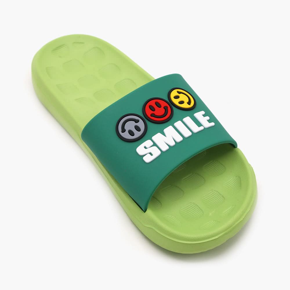 Women's Slider - Green, Women Slippers, Chase Value, Chase Value