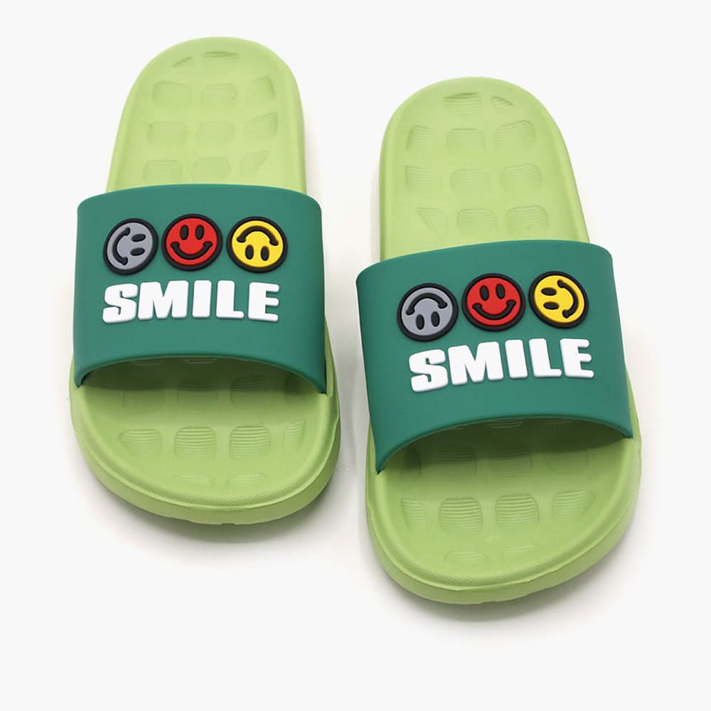 Women's Slider - Green, Women Slippers, Chase Value, Chase Value