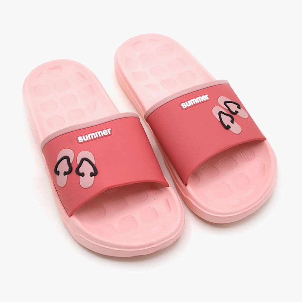 Women's Slider - Pink, Women Slippers, Chase Value, Chase Value
