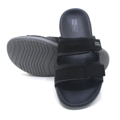 Men's Slipper  -  Black