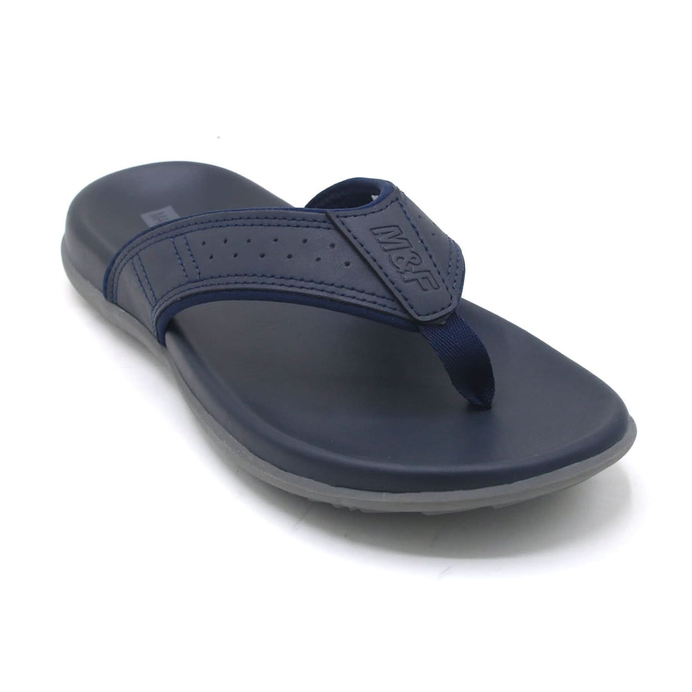 Mark Fairwale Open-Toe Slipper 21103 -  Blue, Men's Slippers, Chase Value, Chase Value