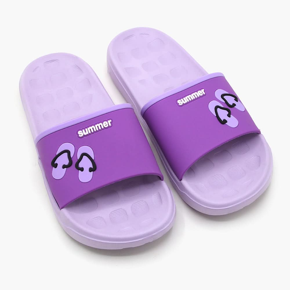 Women's Slider - Purple, Women Slippers, Chase Value, Chase Value