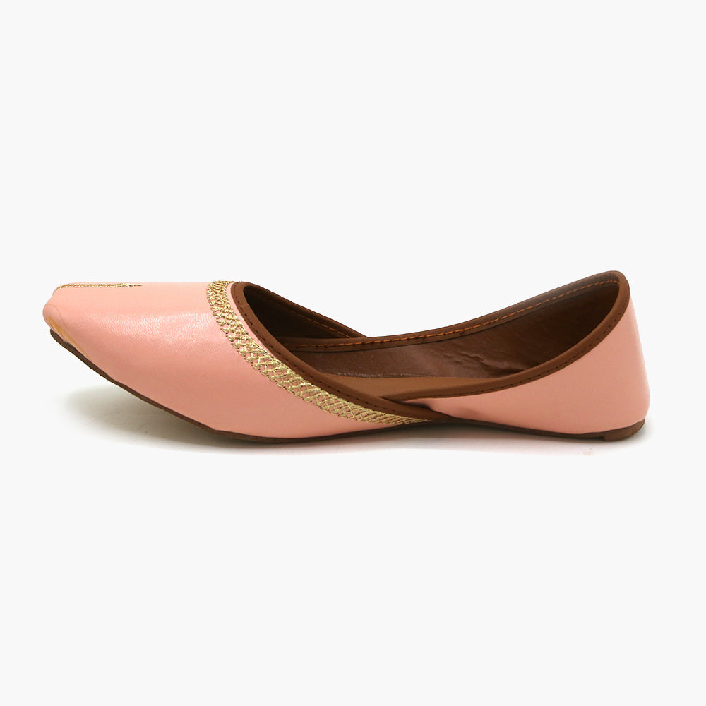 Women's Khussa - Pink, Women Pumps, Chase Value, Chase Value