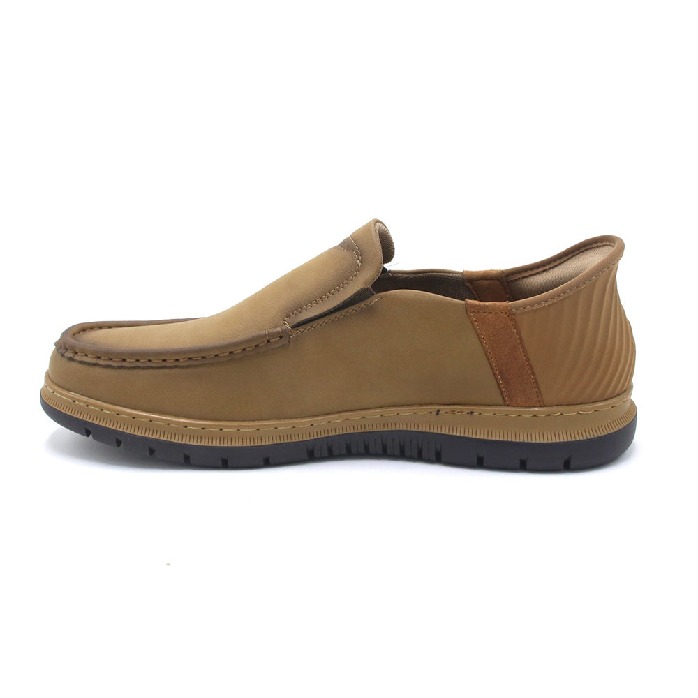 Mark Fairwale Extra Soft Slip On Casual Shoes - Khaki, Men's Casual Shoes, M&F, Chase Value