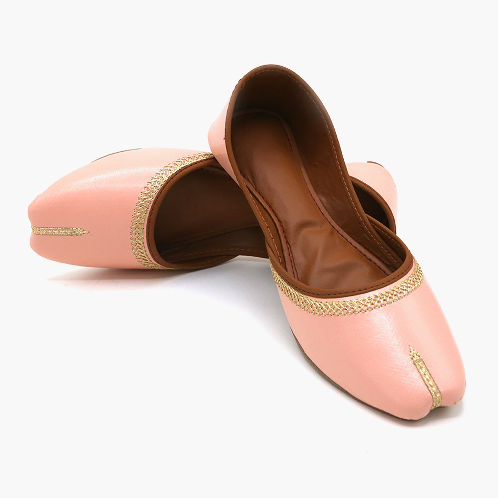 Women's Khussa - Pink, Women Pumps, Chase Value, Chase Value