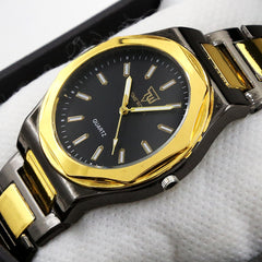 Men's Watch - Yellow & Black