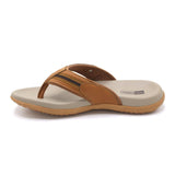 Mark Fairwale Open-Toe Flip Flop 21105 -  Khaki, Men's Slippers, Chase Value, Chase Value