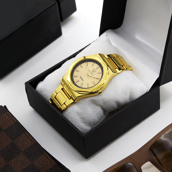 Men's Watch - Golden