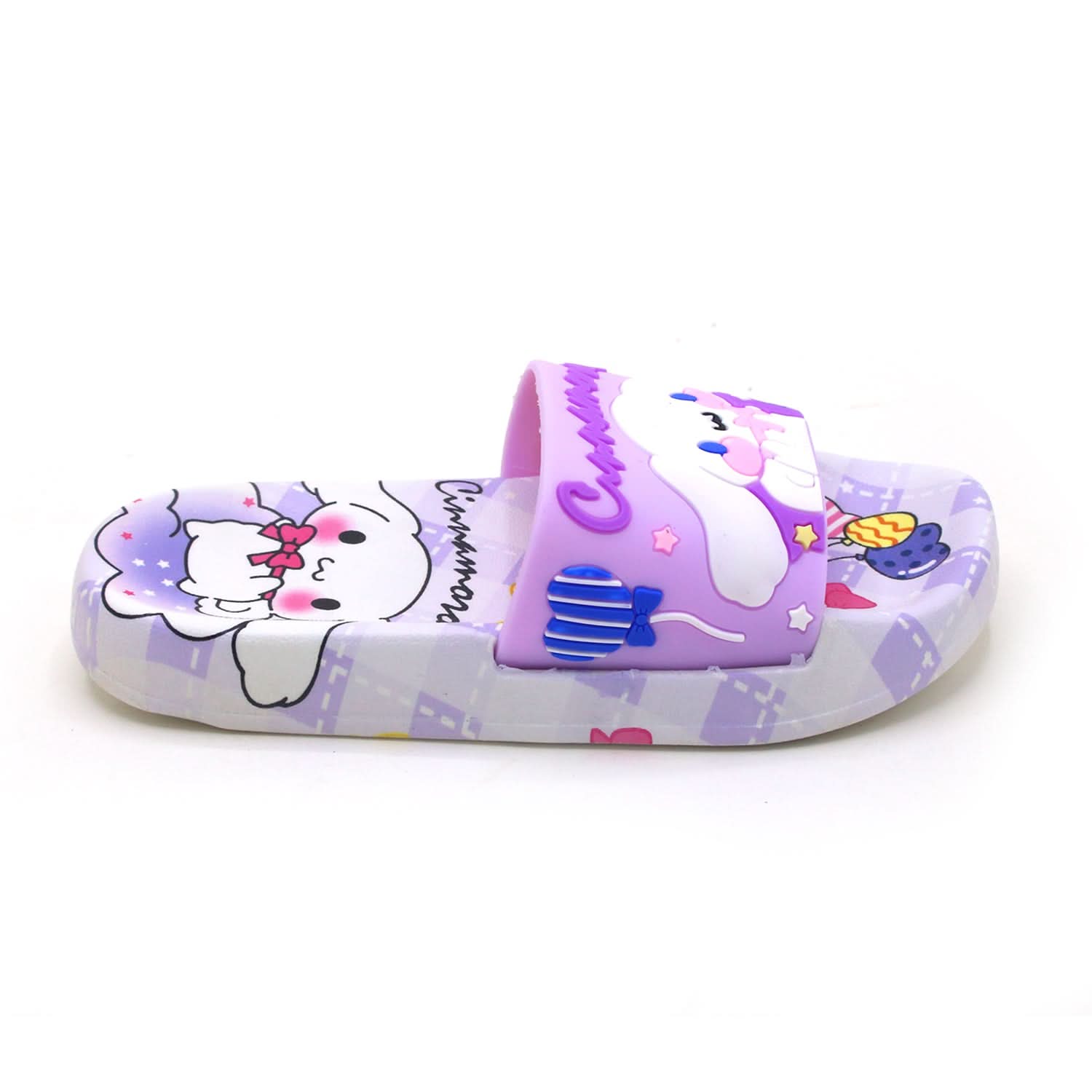 Girls Slider - Purple, Girls Slippers, Chase Value, Chase Value
