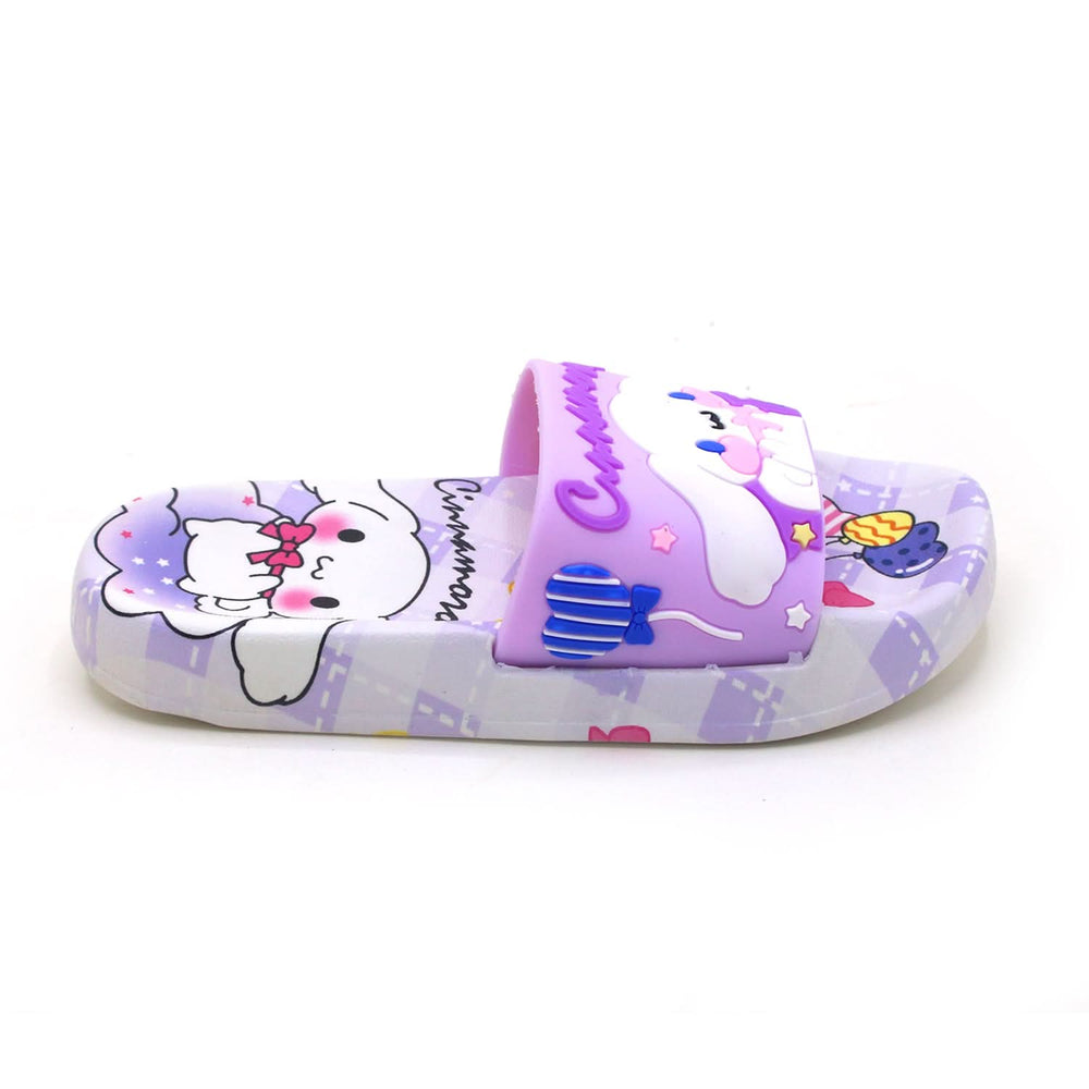 Girls Slider - Purple, Girls Slippers, Chase Value, Chase Value