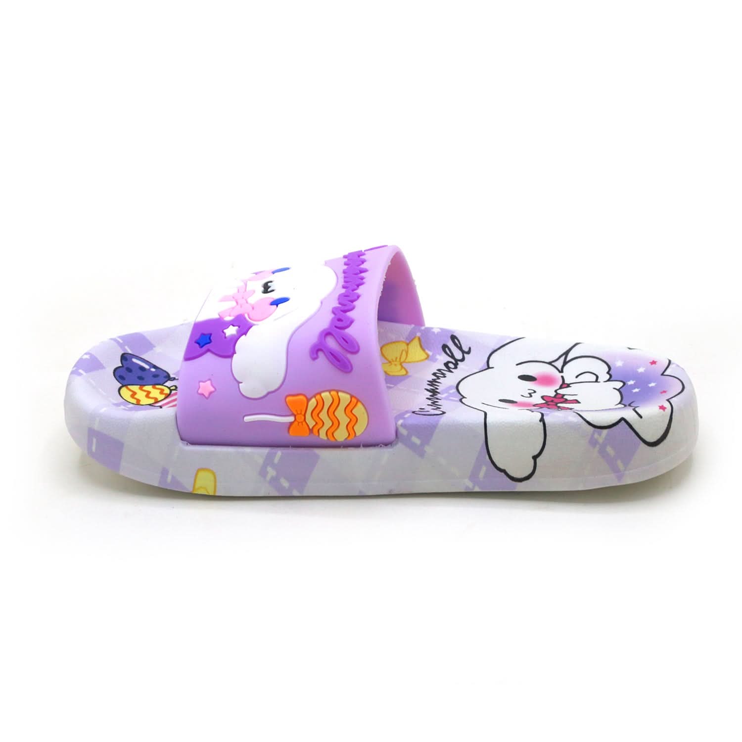Girls Slider - Purple, Girls Slippers, Chase Value, Chase Value