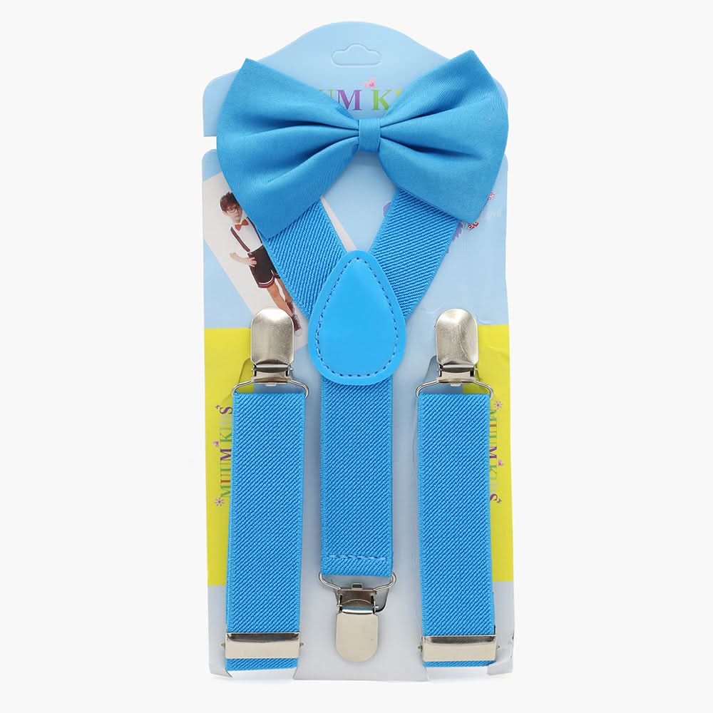 Boys Gallace Bow Set - Blue, Boys Belts & Gallace, Chase Value, Chase Value