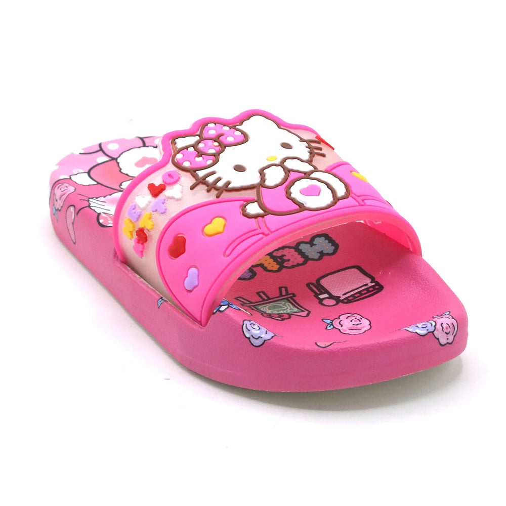 Girls Slider - Dark Pink, Girls Slippers, Chase Value, Chase Value