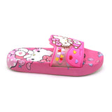 Girls Slider - Dark Pink, Girls Slippers, Chase Value, Chase Value