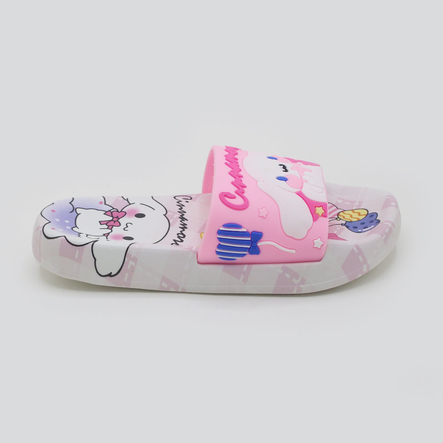 Girls Slider - Baby Pink, Girls Slippers, Chase Value, Chase Value