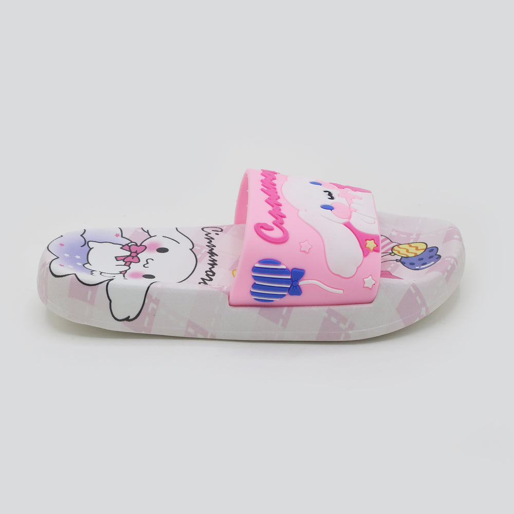 Girls Slider - Baby Pink, Girls Slippers, Chase Value, Chase Value