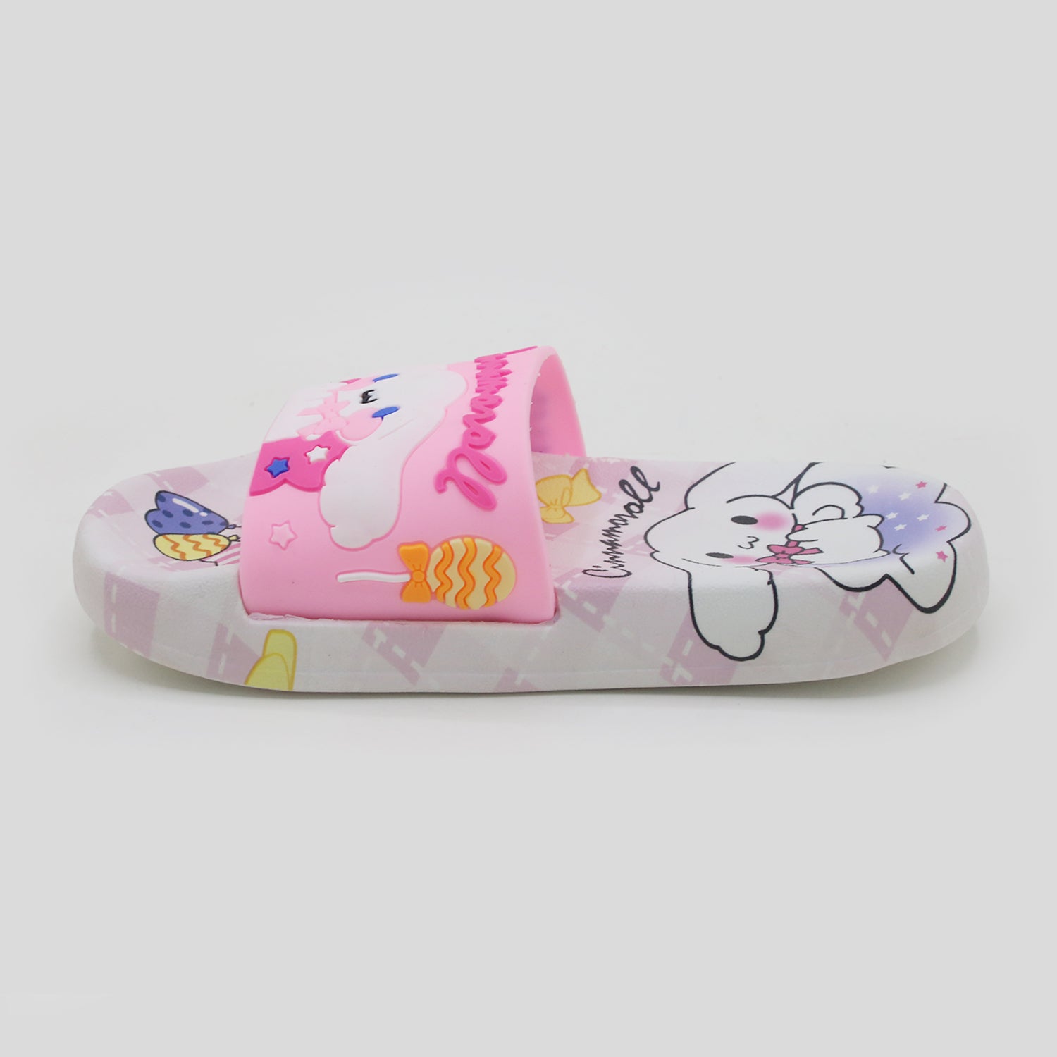 Girls Slider - Baby Pink, Girls Slippers, Chase Value, Chase Value