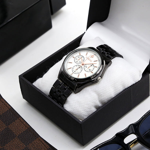 Men's Watch - Black & White