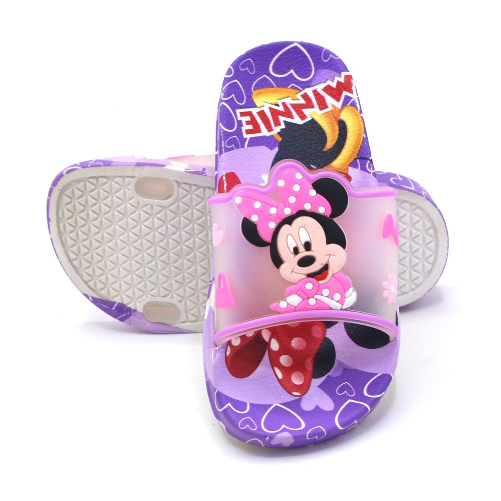 Girls Slider - Purple, Girls Slippers, Chase Value, Chase Value