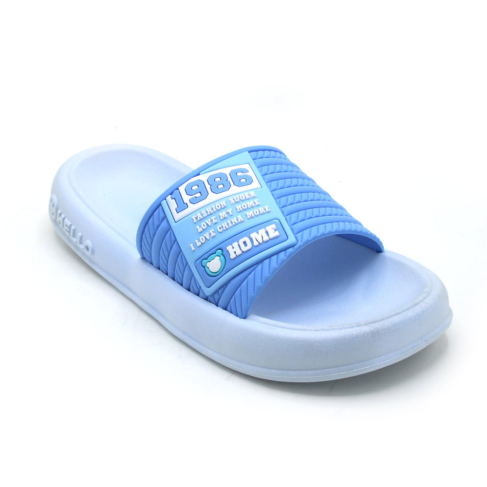 Women's Slider - Blue, Women Slippers, Chase Value, Chase Value
