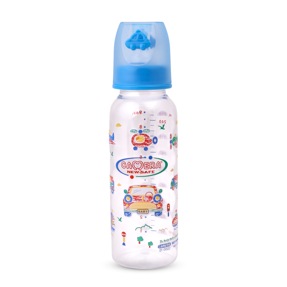 Camera Decorated Feeding Bottle 250-Ml, Feeding Supplies, Chase Value, Chase Value
