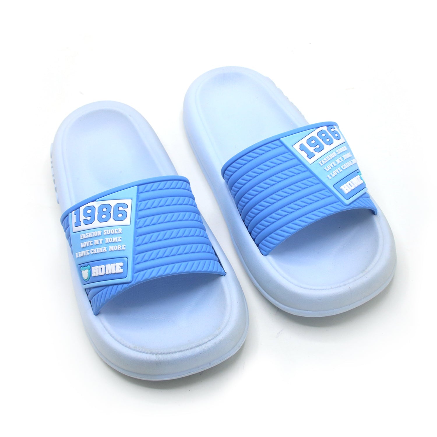 Women's Slider - Blue, Women Slippers, Chase Value, Chase Value