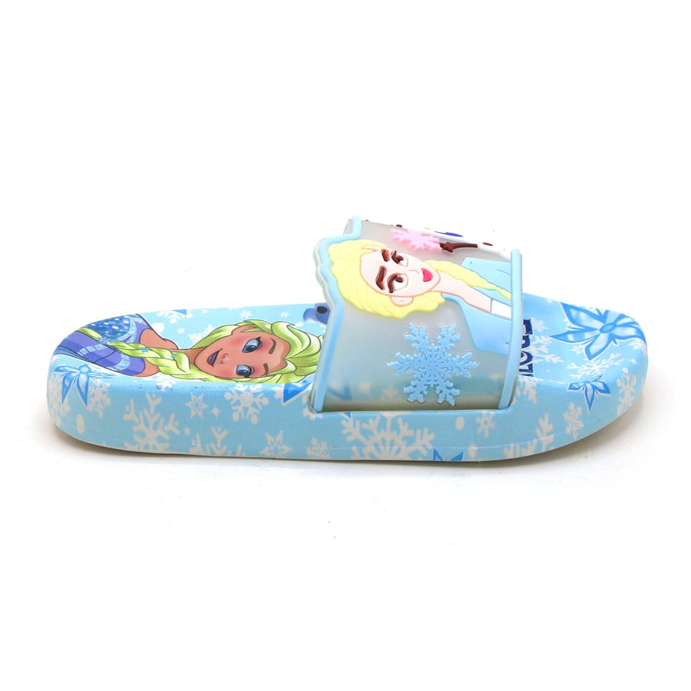 Girls Slider - Sky Blue, Girls Slippers, Chase Value, Chase Value