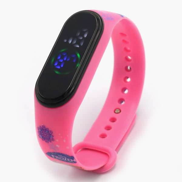 Touch LED Watch - Pink, Boys Watches, Chase Value, Chase Value