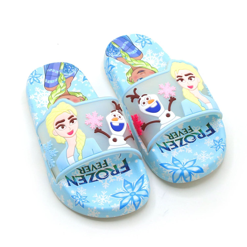 Girls Slider - Sky Blue, Girls Slippers, Chase Value, Chase Value