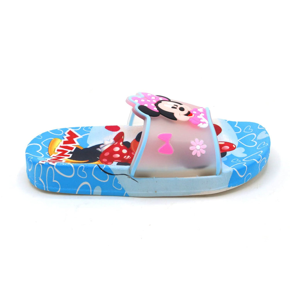 Girls Slider - Blue, Girls Slippers, Chase Value, Chase Value