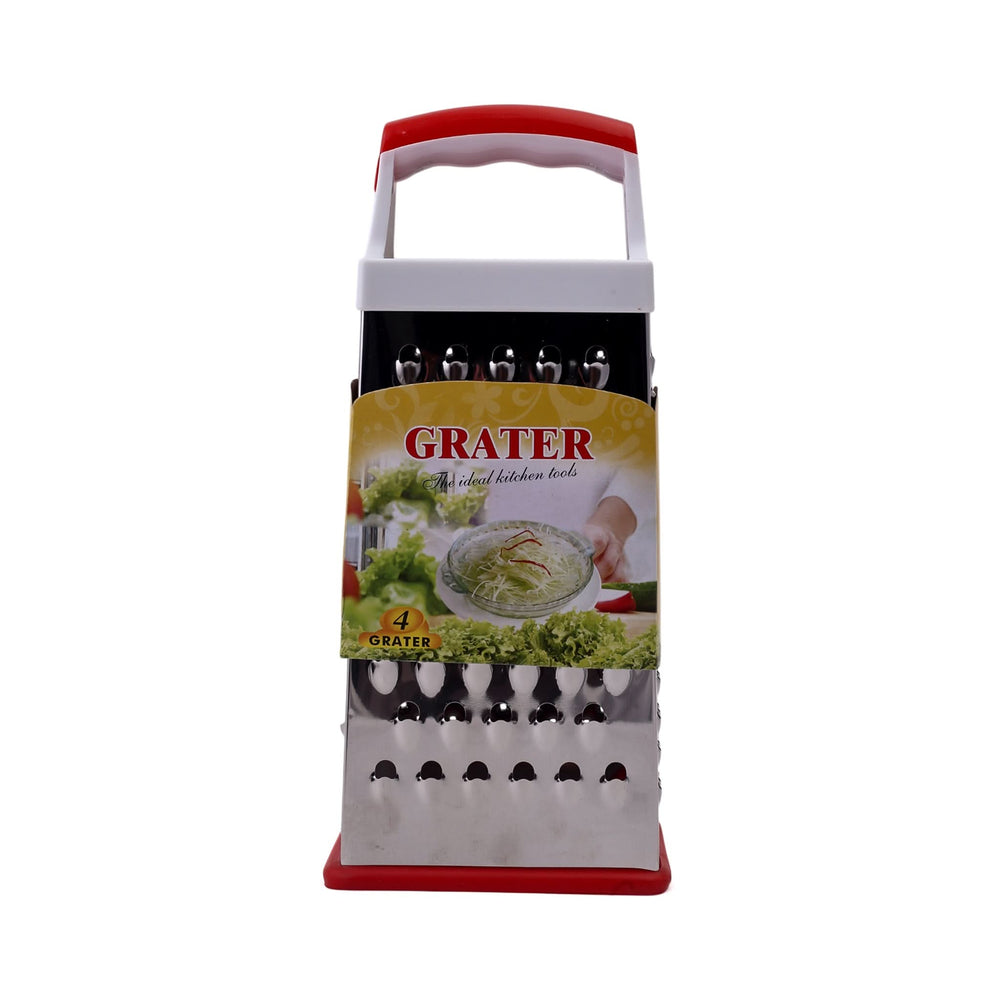 Spring Chef 4 Sides Stainless Steel Grater Box, Kitchen Tools, Chase Value, Chase Value