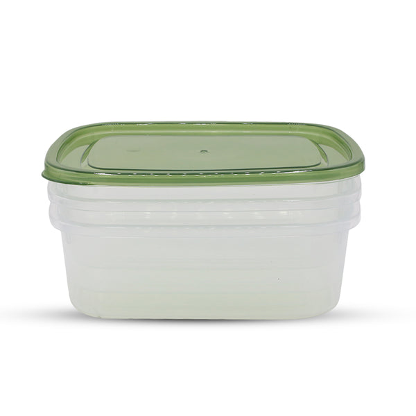 Crisper Large Bowl Pack of 3 - Green