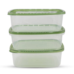 Crisper Large Bowl Pack of 3 - Green