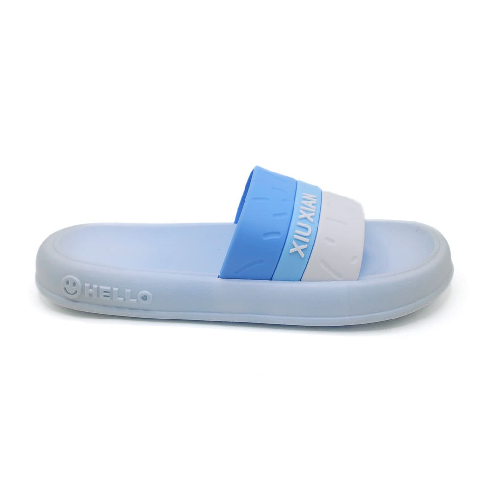 Women's Slider - Blue, Women Slippers, Chase Value, Chase Value