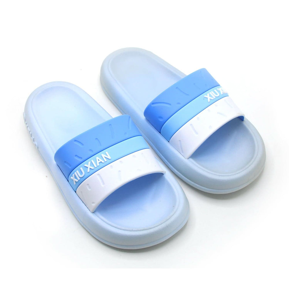 Women's Slider - Blue, Women Slippers, Chase Value, Chase Value
