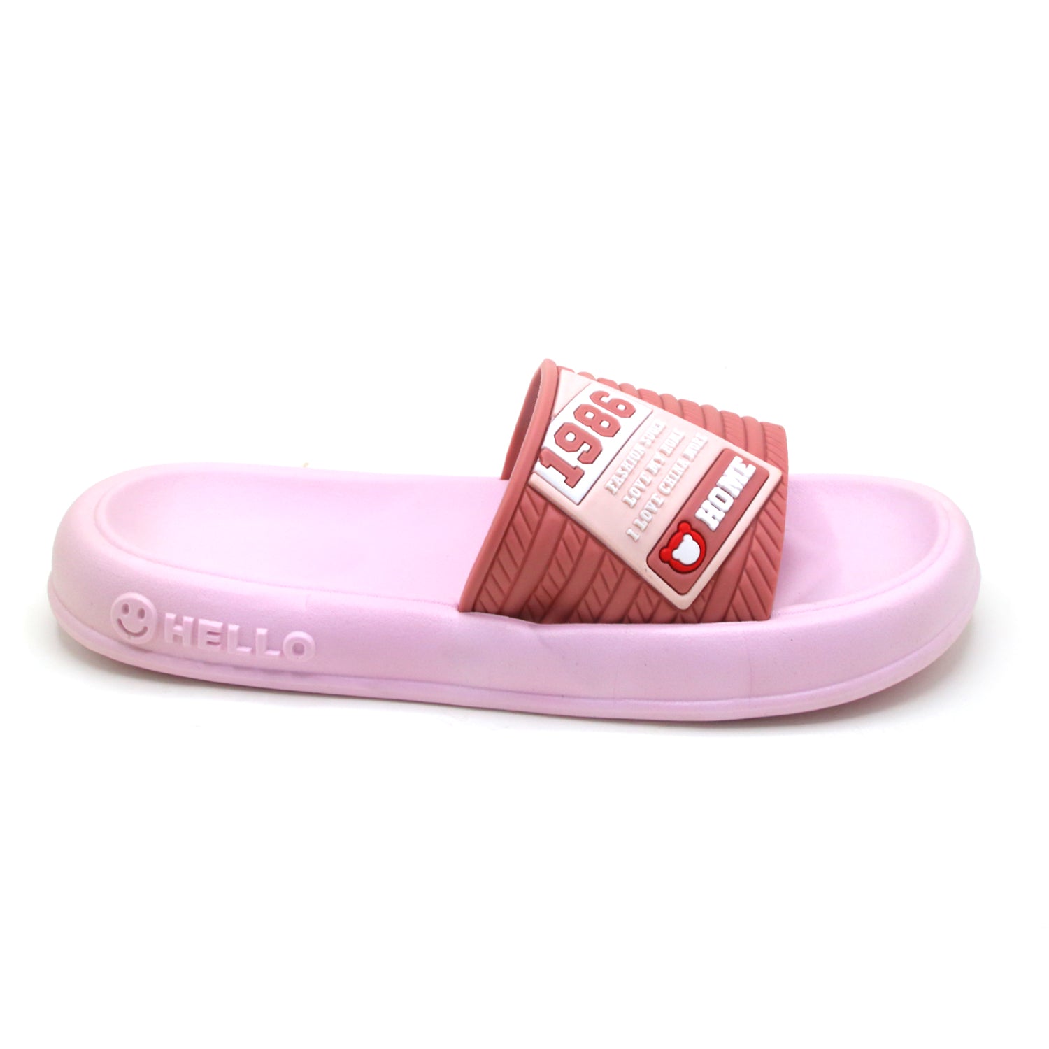 Women's Slider - Tea Pink, Women Slippers, Chase Value, Chase Value